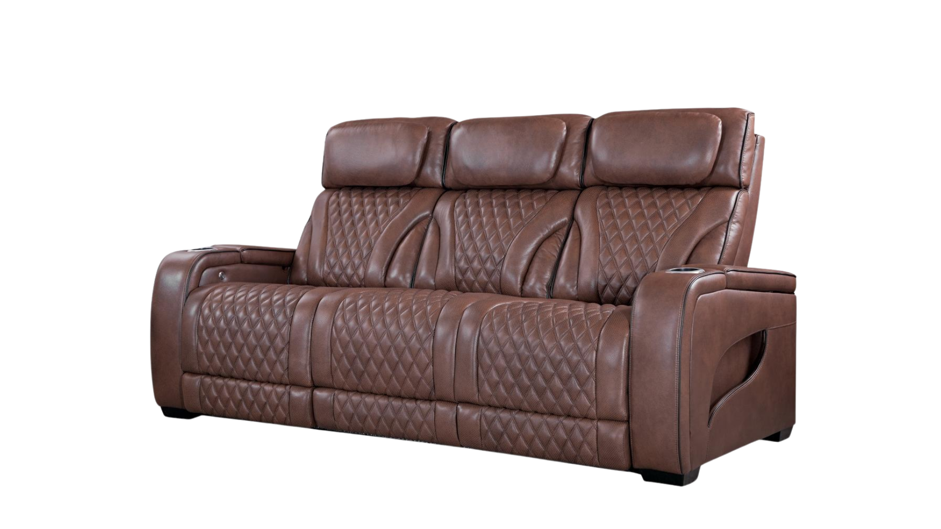 Tuscany-Cinnamon Power Sofa