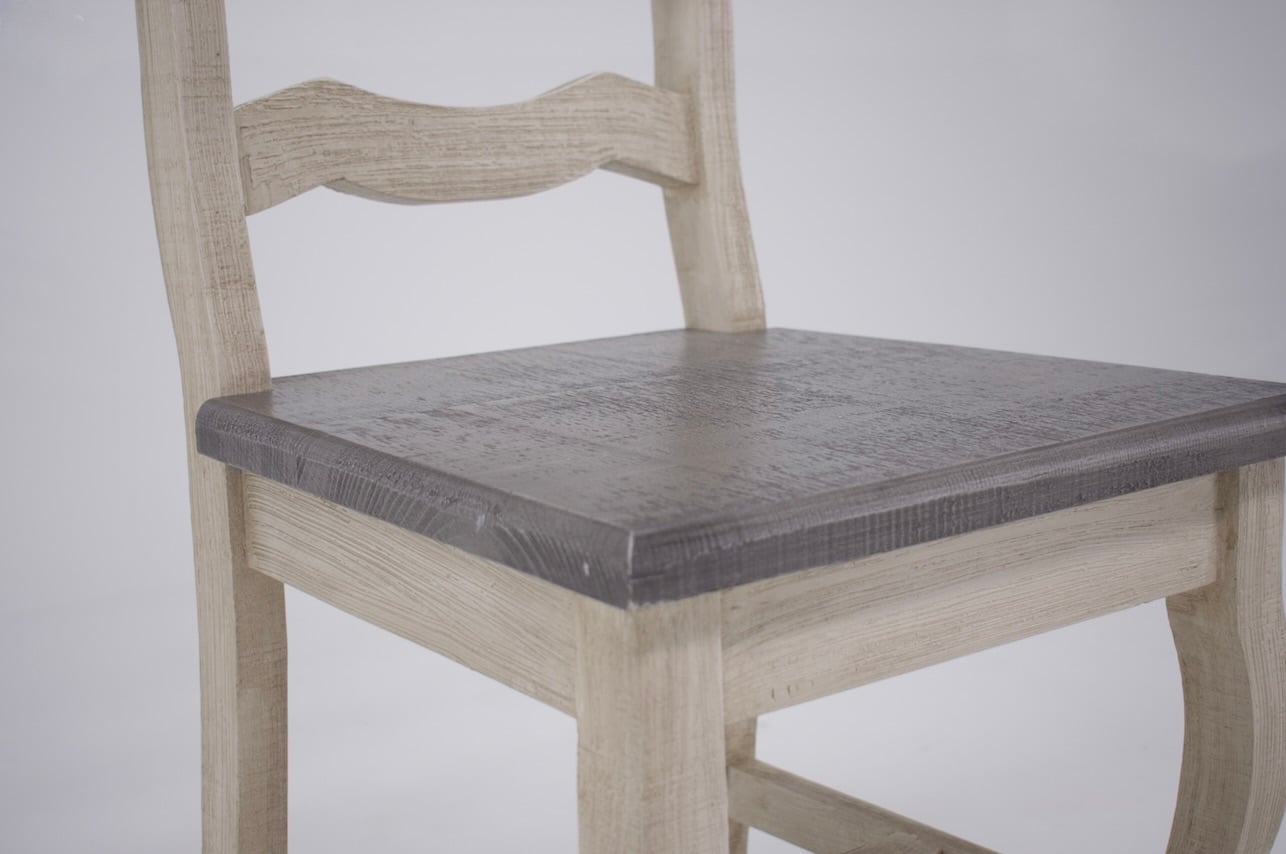 Vintage MANSION Mansion Dove Dining Table & 6 Chairs