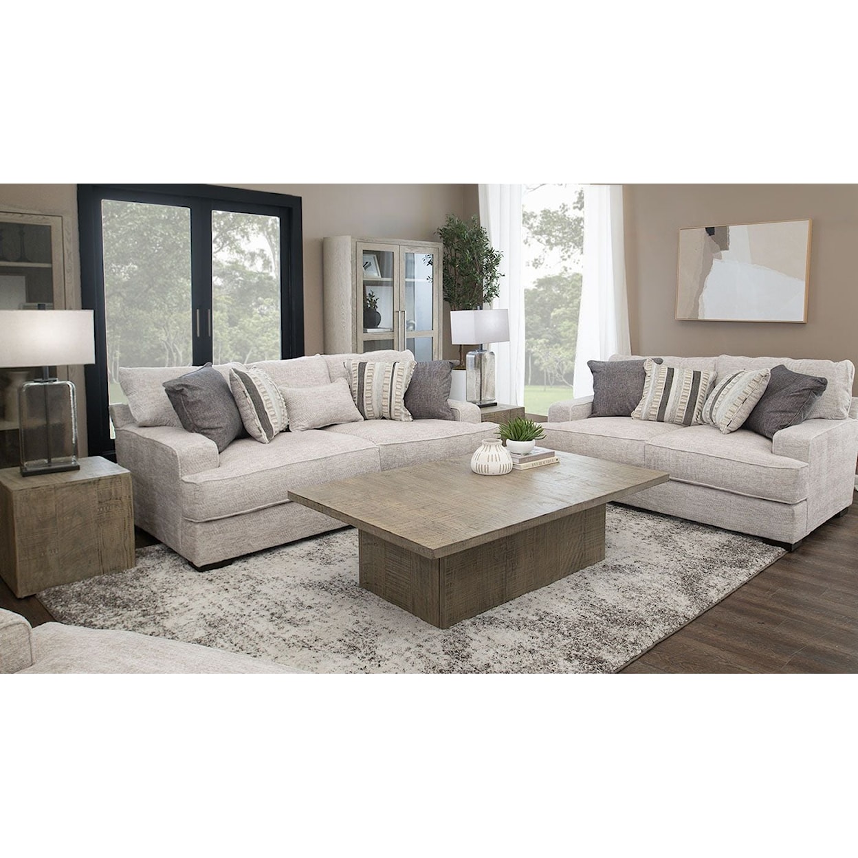 Dallas Sofa Company Parker Parker Loveseat