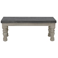 Mansion Dove Dining Bench