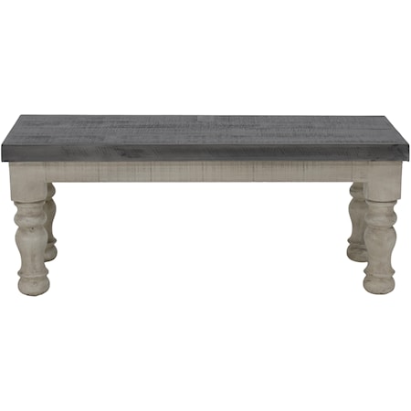 Mansion Dove Dining Bench