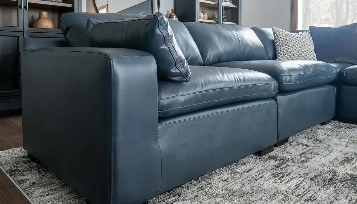 City Limits II Leather Sectional