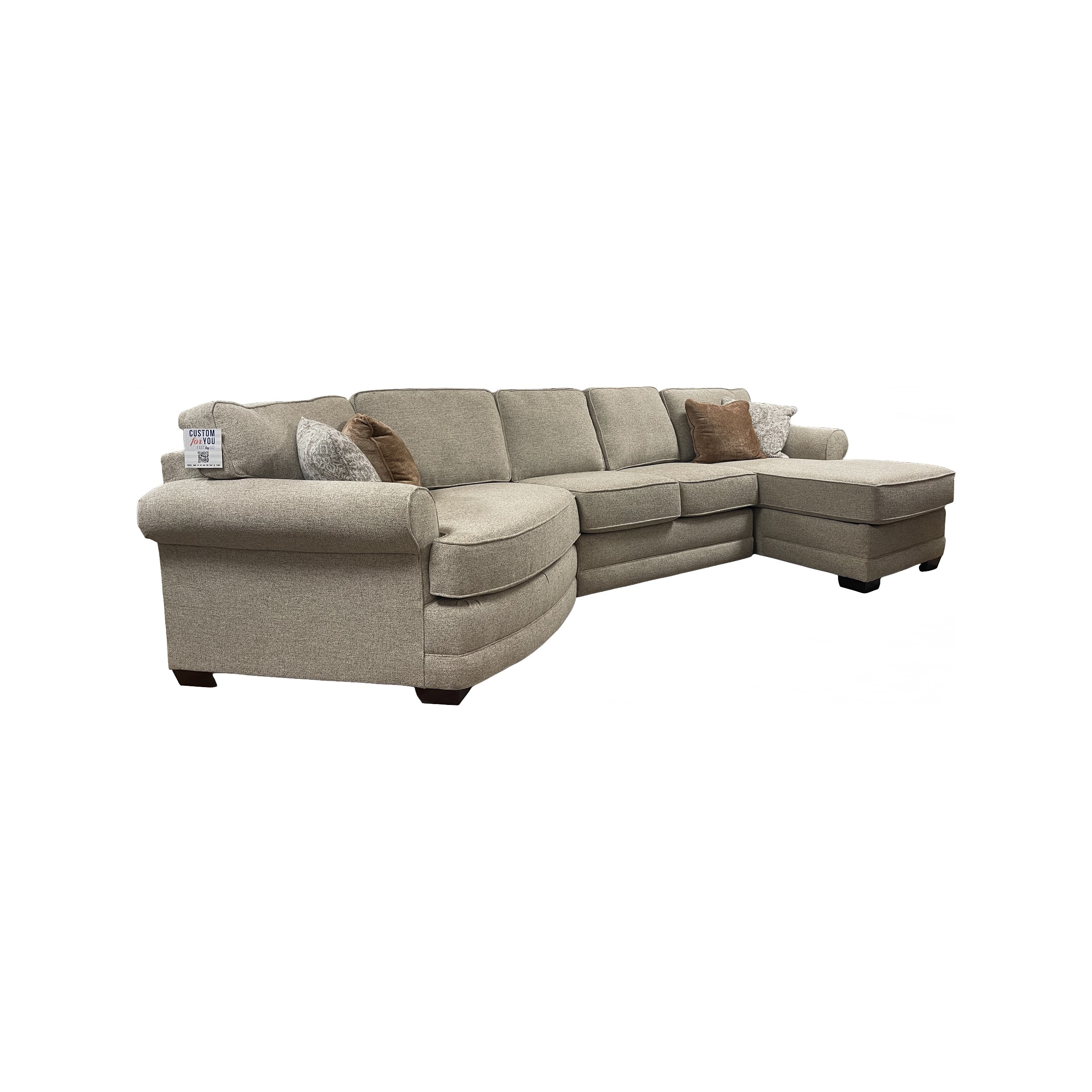 Sassandra Jute Sectional Sofa