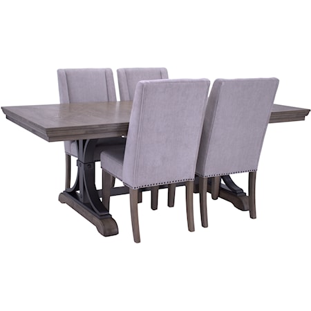 Harrison Dining Table & 4 Chairs