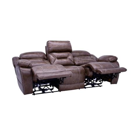 Hanson Taupe Sofa &amp; Loveseat