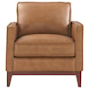 Leather Italia USA Newport Chair and Ottoman