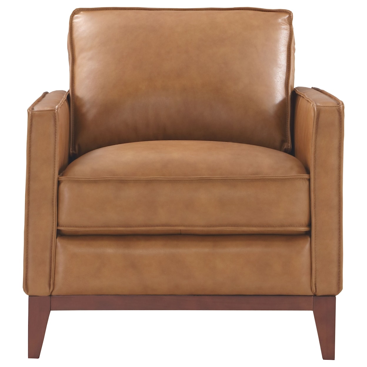 Leather Italia USA Newport Chair and Ottoman
