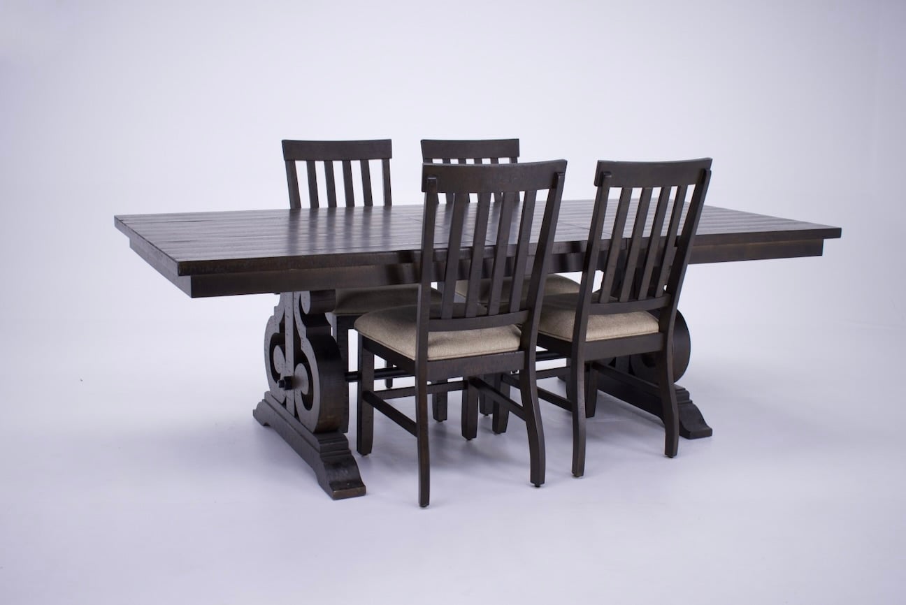 JB Home Mabell Mabel Dining Table & 4 Chairs