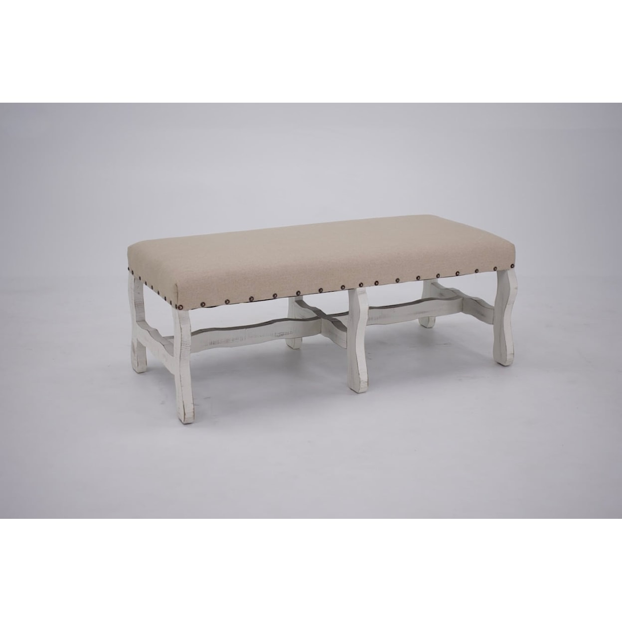 Vintage Chalet Chalet Padded Bed Bench