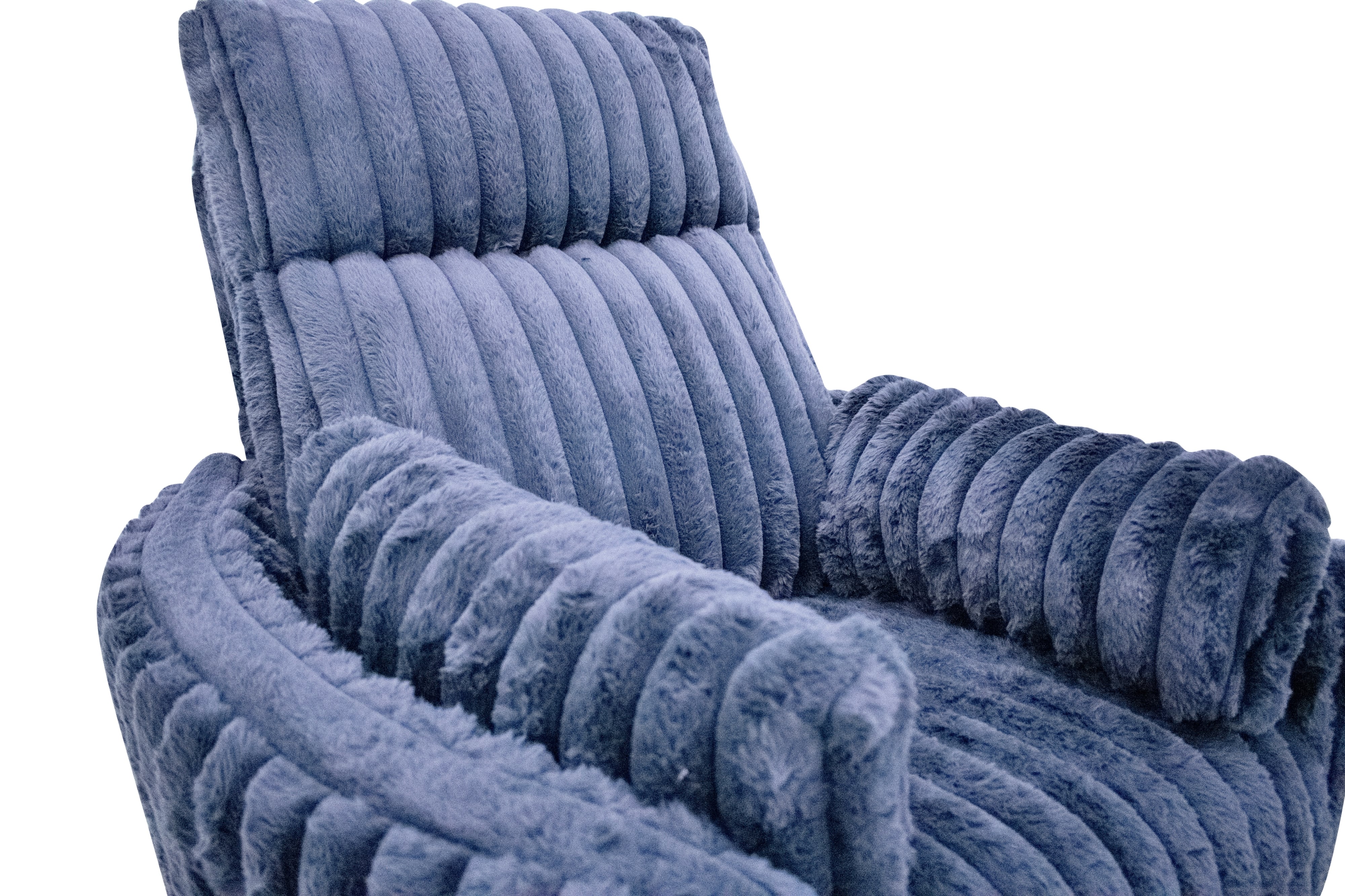 Amanda Charcoal Barrel Chair