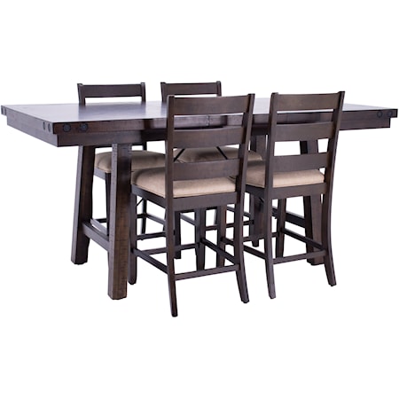 Darcy Dining Table & 4 Chairs
