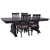 Mabel Dining Table & 4 Chairs