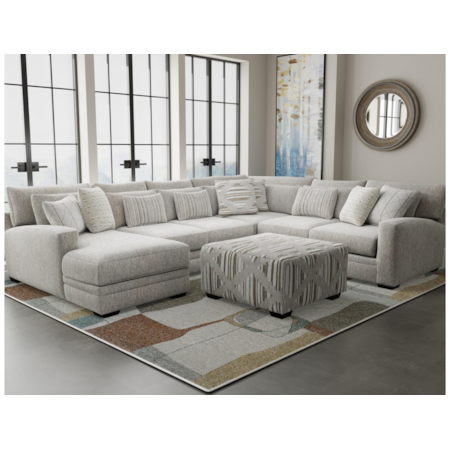 Wildthing Wheat Sectional Sofa