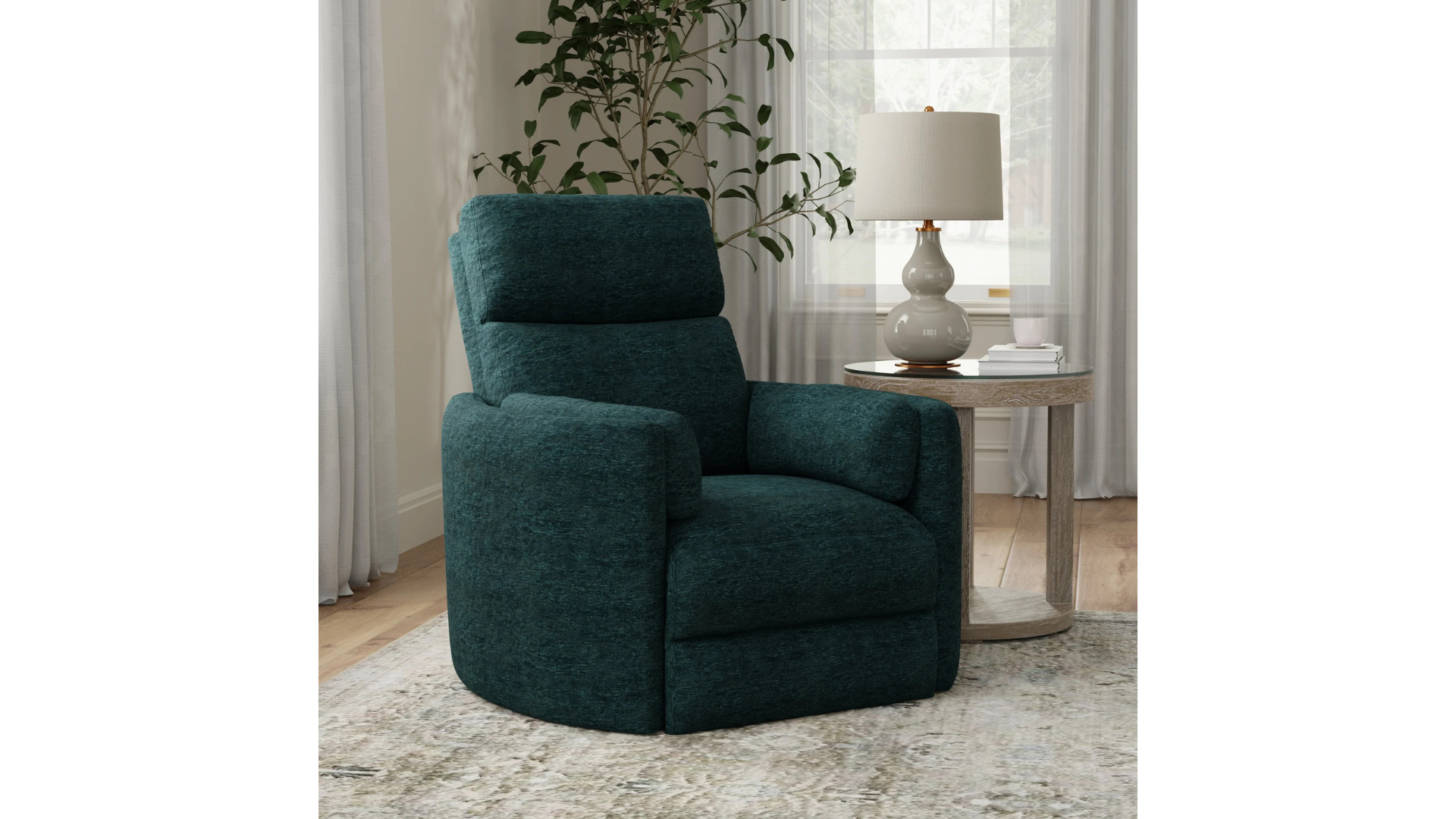 Owen Peacock Swivel Glider Recliner