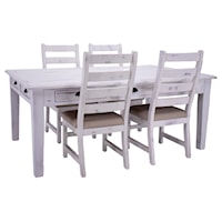 Joanna Dining Table & 4 Chairs