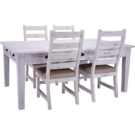 Joanna Dining Table & 4 Chairs