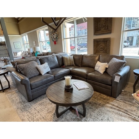 2-Piece Sectional w/ Power Reclining Seat