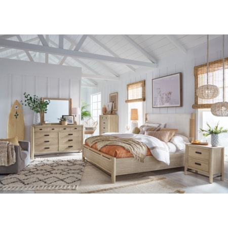 Queen Panel Bed