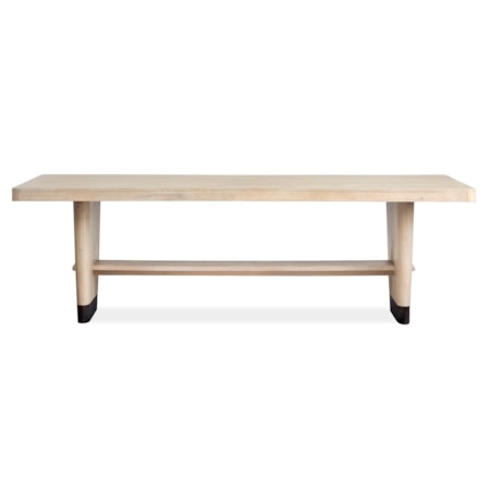 Rectangular Trestle Dining Table