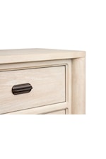 Salt Life Home by Magnussen Home Sunset Cove Coastal Contemporary 5-Drawer Chest with Felt-lined Top Drawer