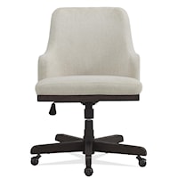 Contemporary Upholstered Desk Chair