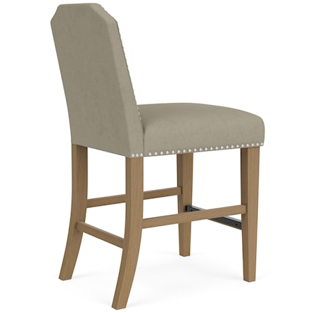 Upholstered Counter-Height Stool