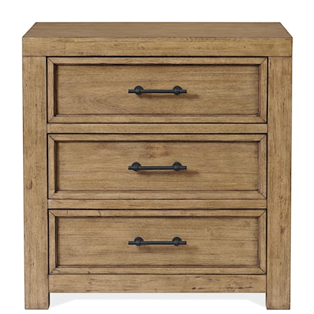 3-Drawer Nightstand