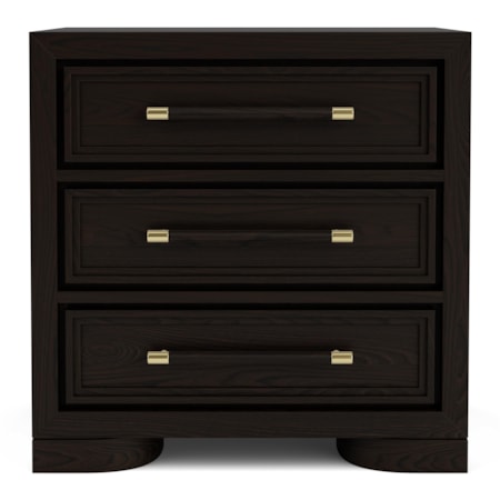 3-Drawer Nightstand