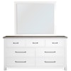 Riverside Furniture Cora 7-Drawer Dresser