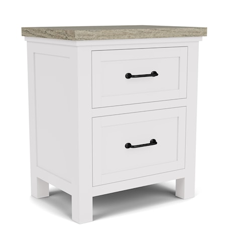 2-Drawer Nightstand