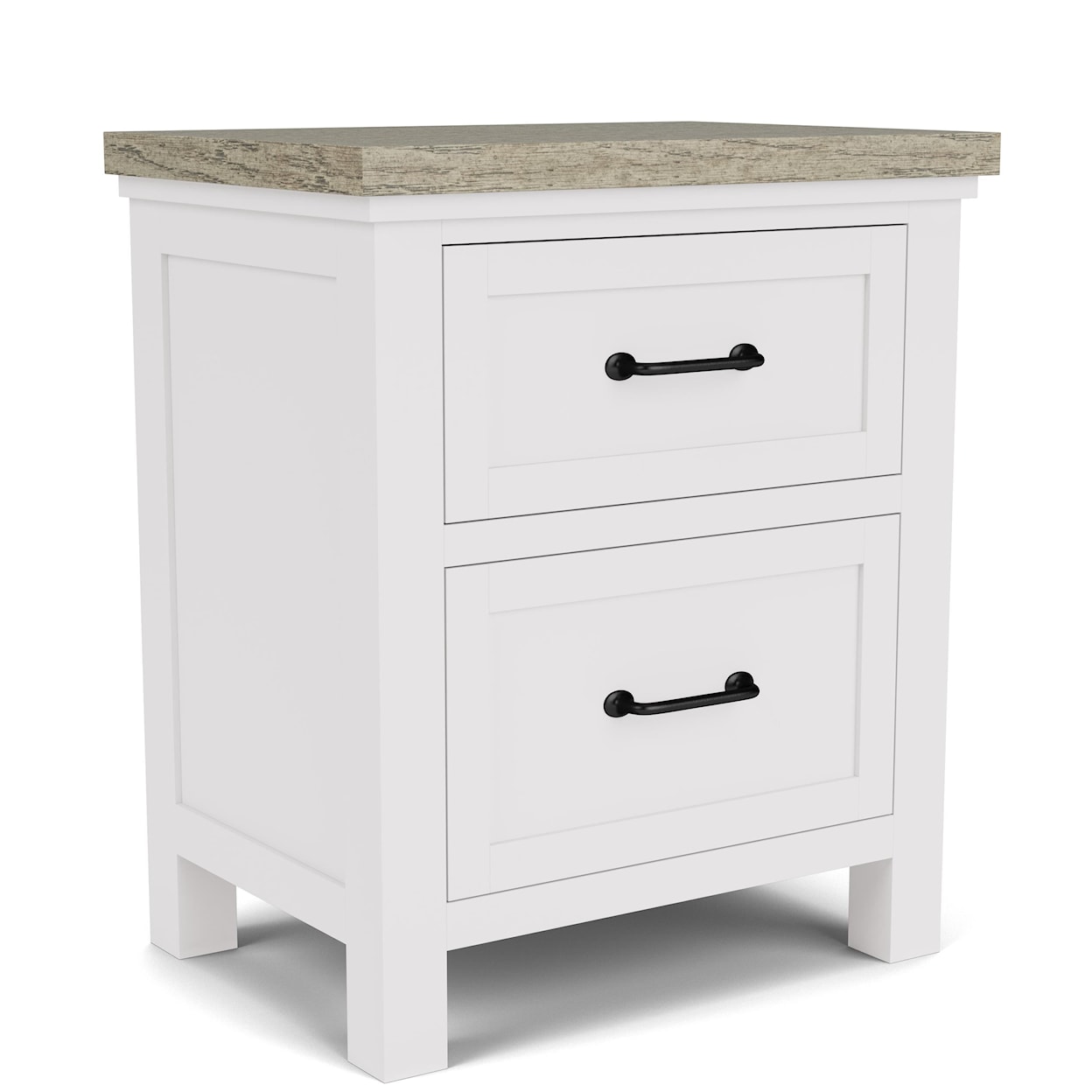 Riverside Furniture Cora 2-Drawer Nightstand