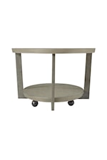 Riverside Furniture Bardot Contemporary Caster Cocktail Table