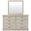 Riverside Furniture Cascade 8-Drawer Dresser