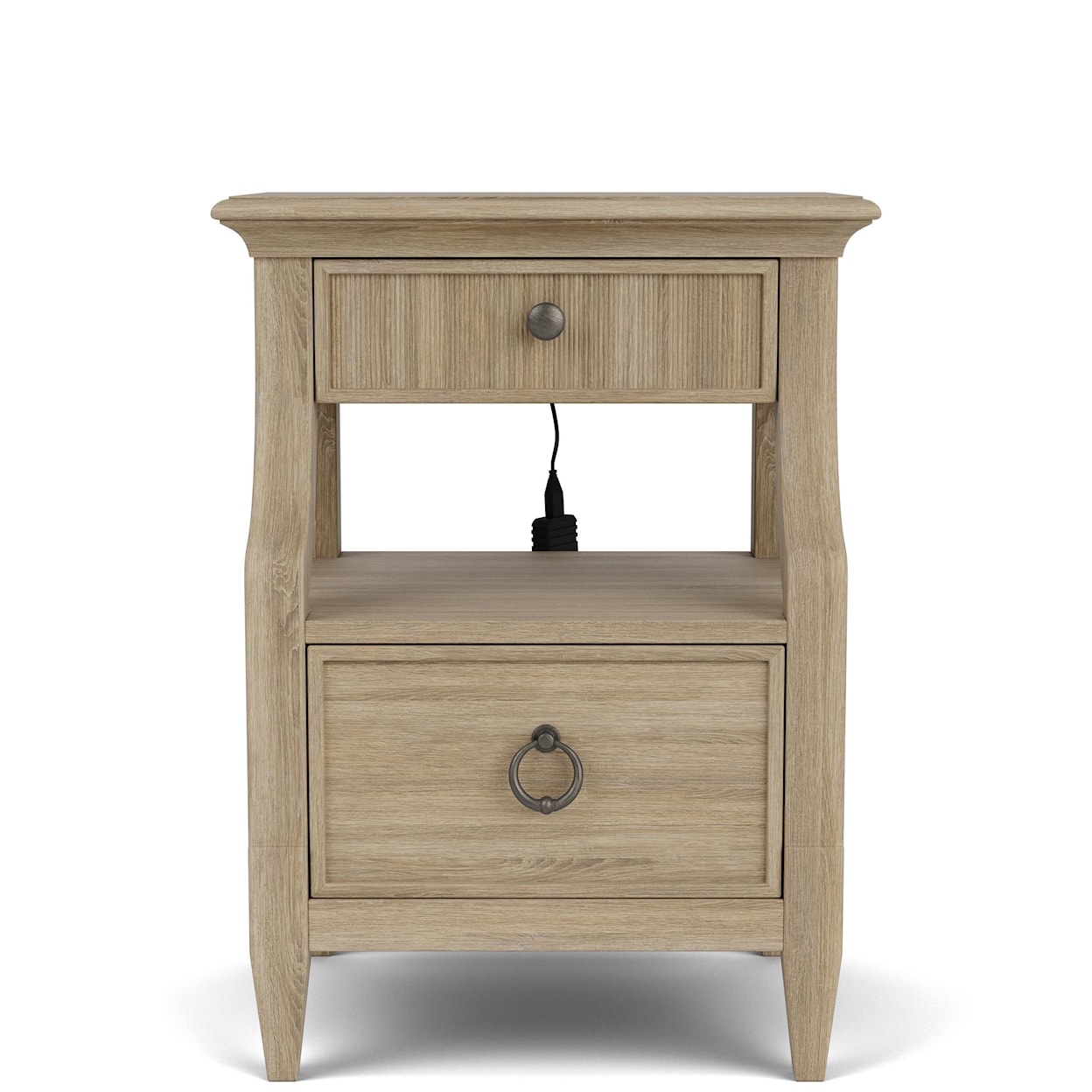 Riverside Furniture Amelia 2-Drawer Nightstand