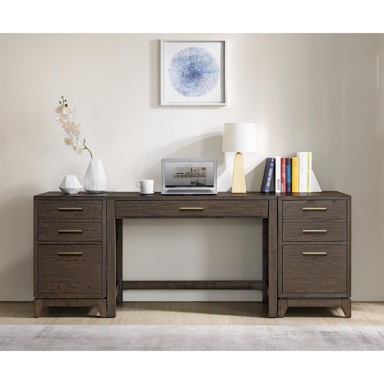 Riverside Furniture Rafferty Umber File Cabinet