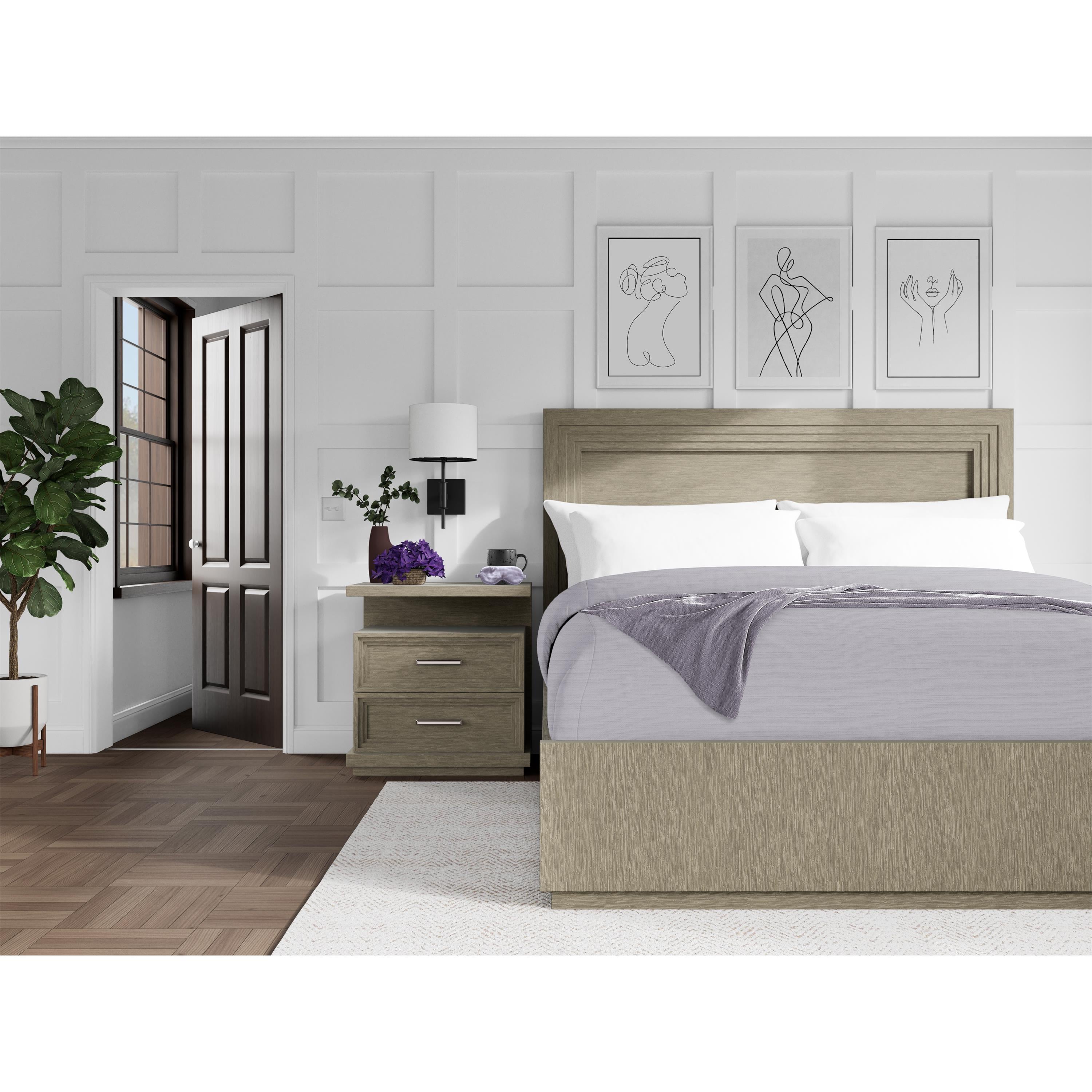 Riverside Furniture Cascade 2-Drawer Nightstand