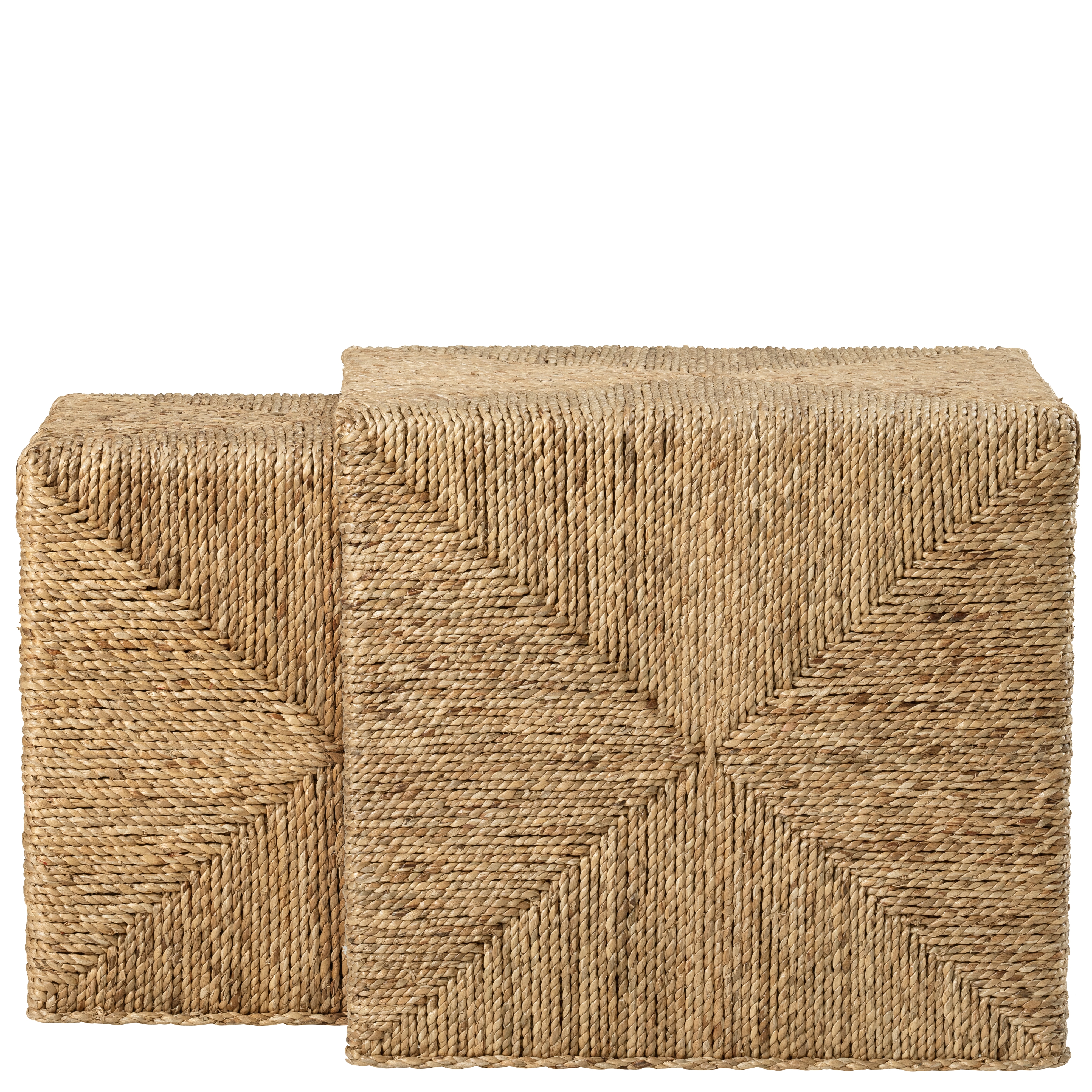 Riverside Furniture Rosalie Woven Nesting Table - Thumbnail 2