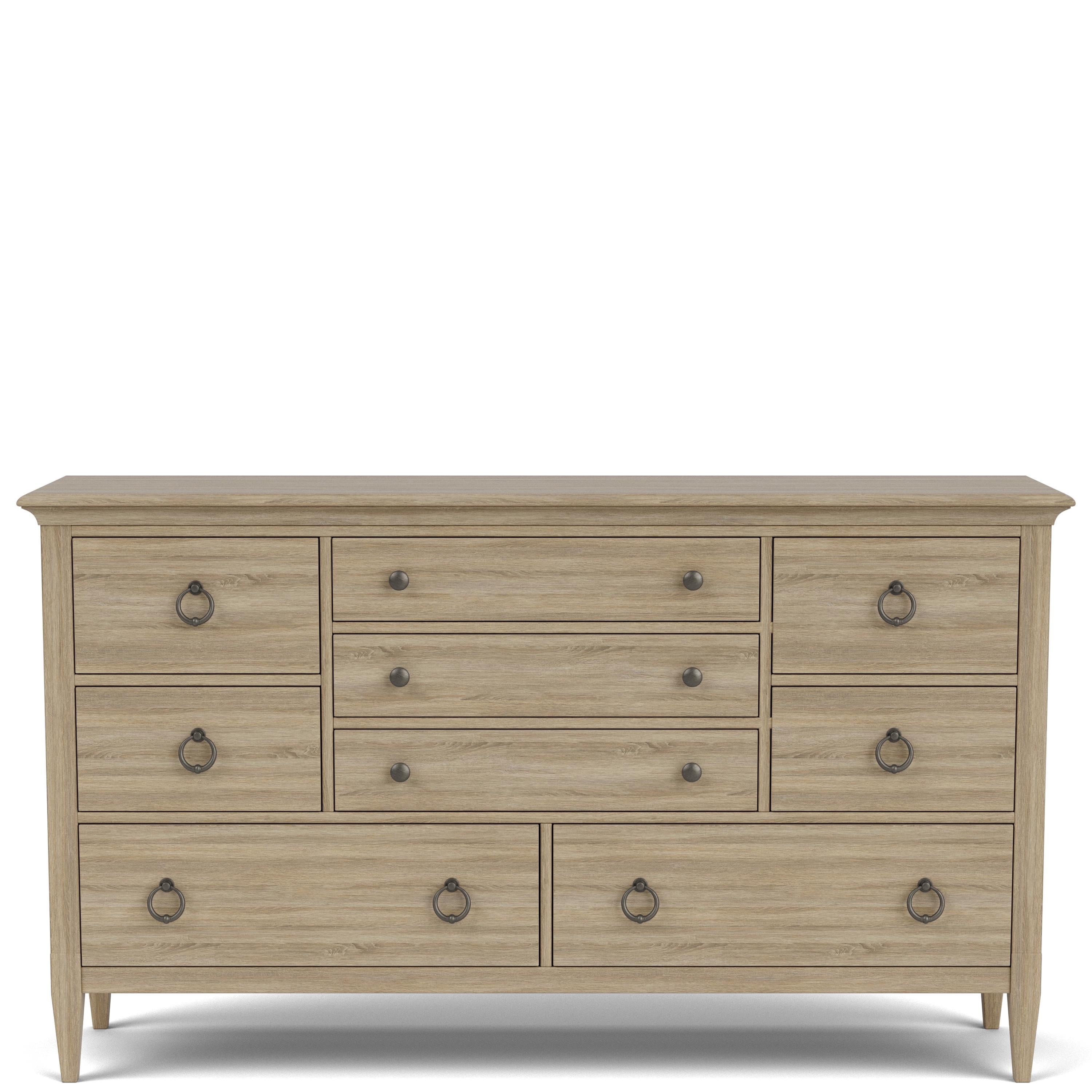 Riverside Furniture Amelia 84160 Cottage Style 9Drawer Dresser