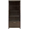 Riverside Furniture Rafferty Umber Drawer Bookcase