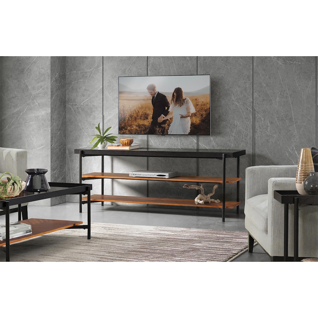 Riverside Furniture Lennox Entertainment Console