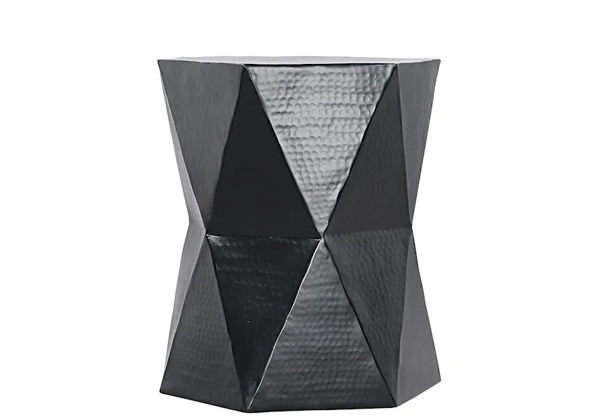 Briar Drum End Table by Riverside Furniture at Zak's Home
