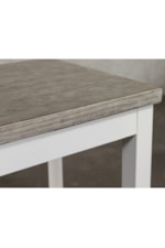 Riverside Furniture Cora Cottage-Style Wood Dining Bench