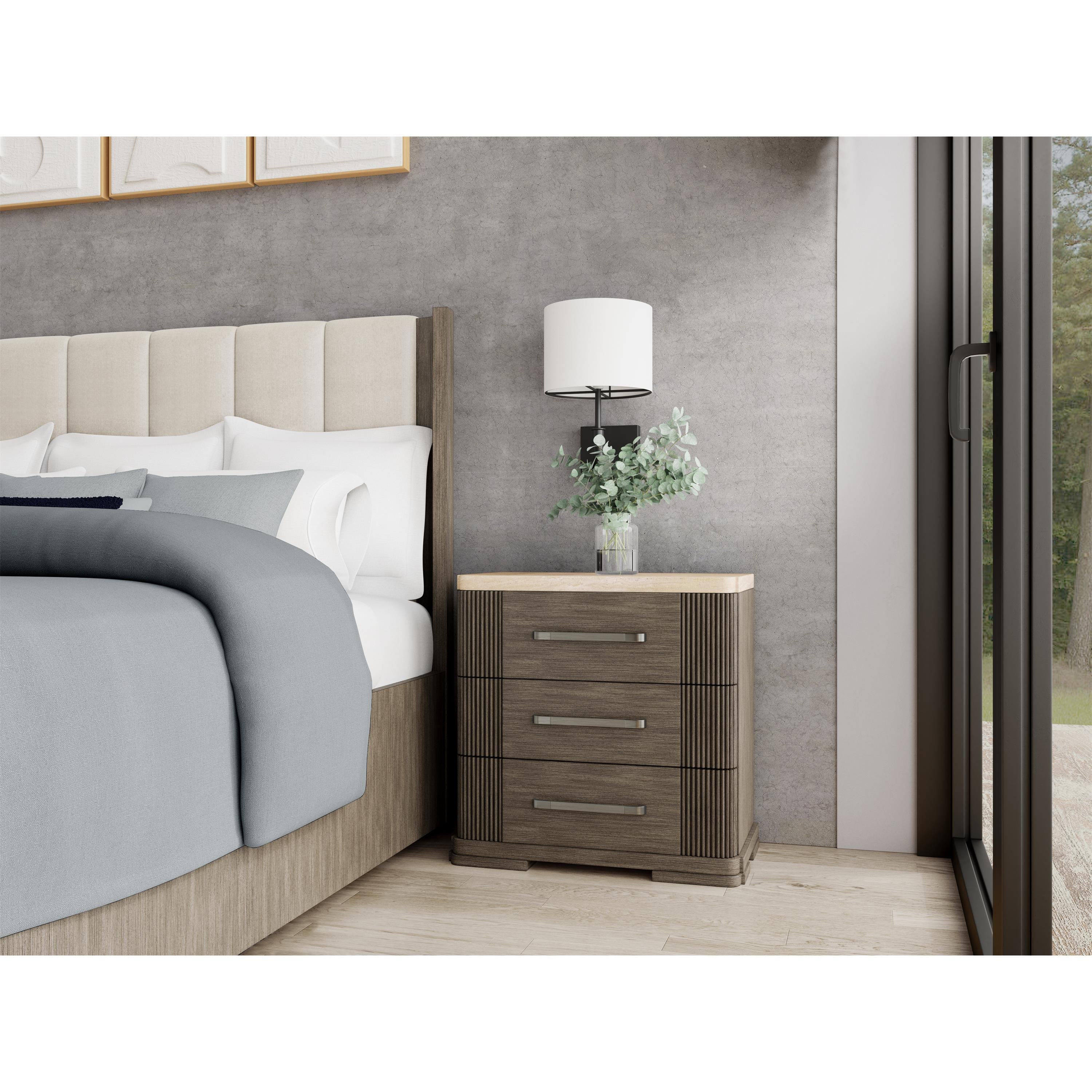 Riverside Furniture Sariel 3-Drawer Nightstand