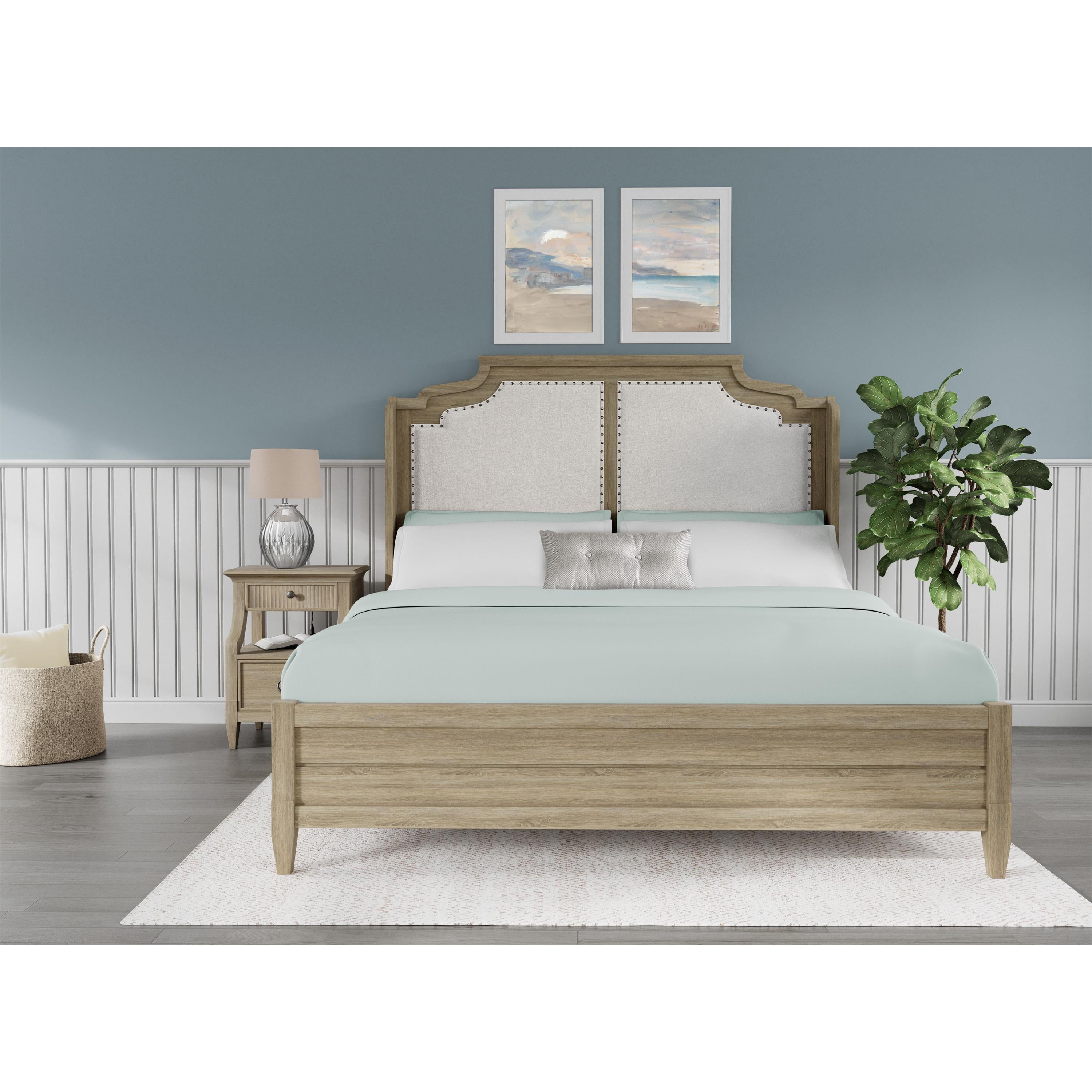 Riverside Furniture Amelia 84168 Cottage Style 2Drawer Nightstand with