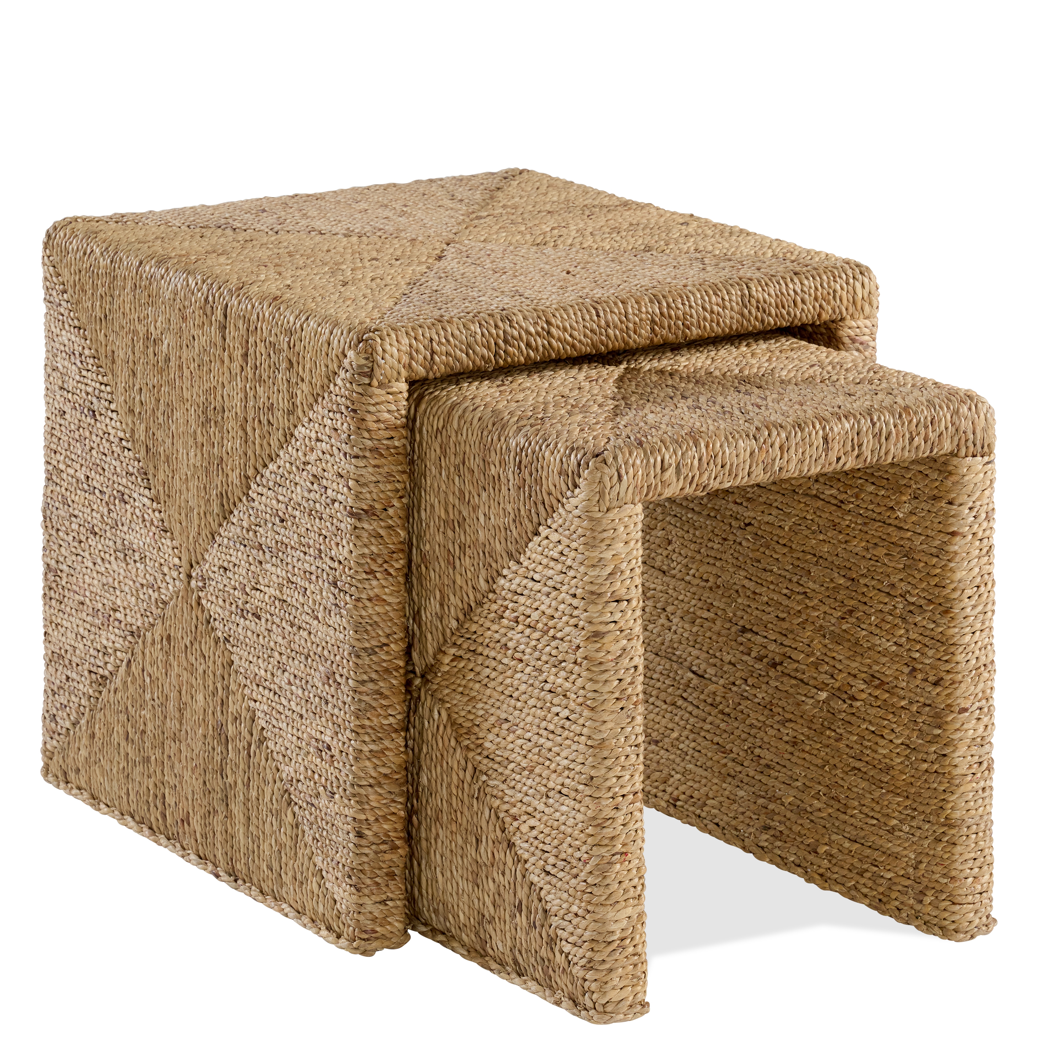 Riverside Furniture Rosalie Woven Nesting Table - Thumbnail 3