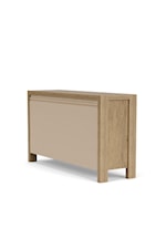 Riverside Furniture Davie Transitional 4-Door Server with Adjustable Shelving