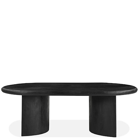 Oval Cocktail Table