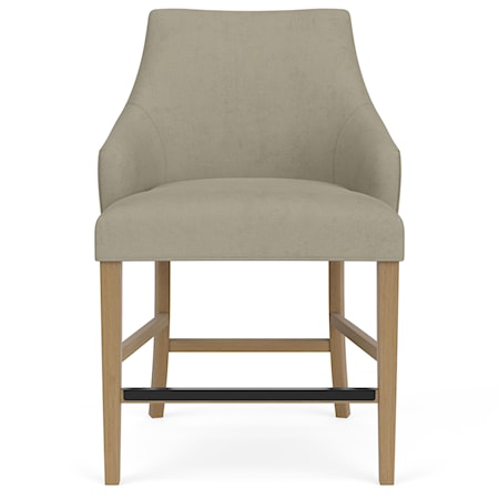 Upholstered Counter-Height Chair