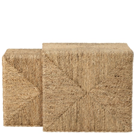 Woven Nesting Table