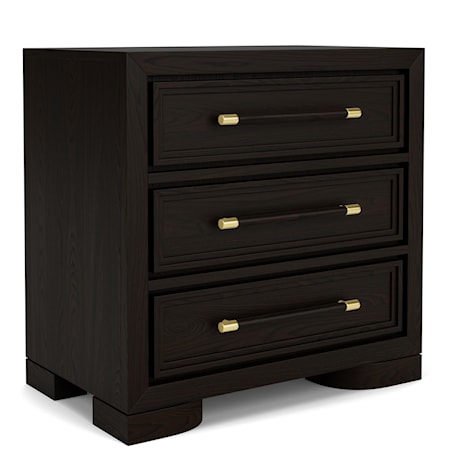 3-Drawer Nightstand